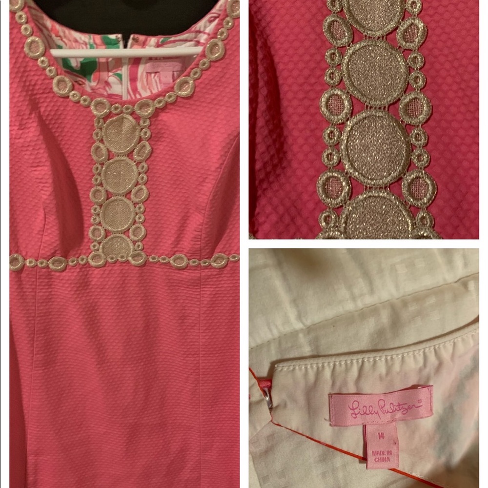 Lilly pink shift
